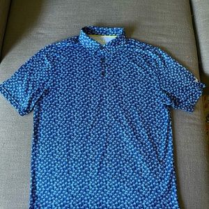 Maelreg performance polo - palm trees - Medium